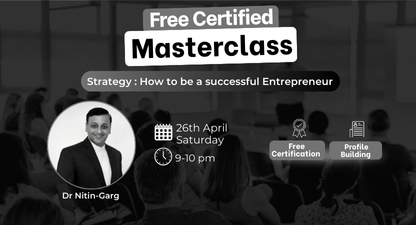 Strategy : How to be a successful Entrepreneur