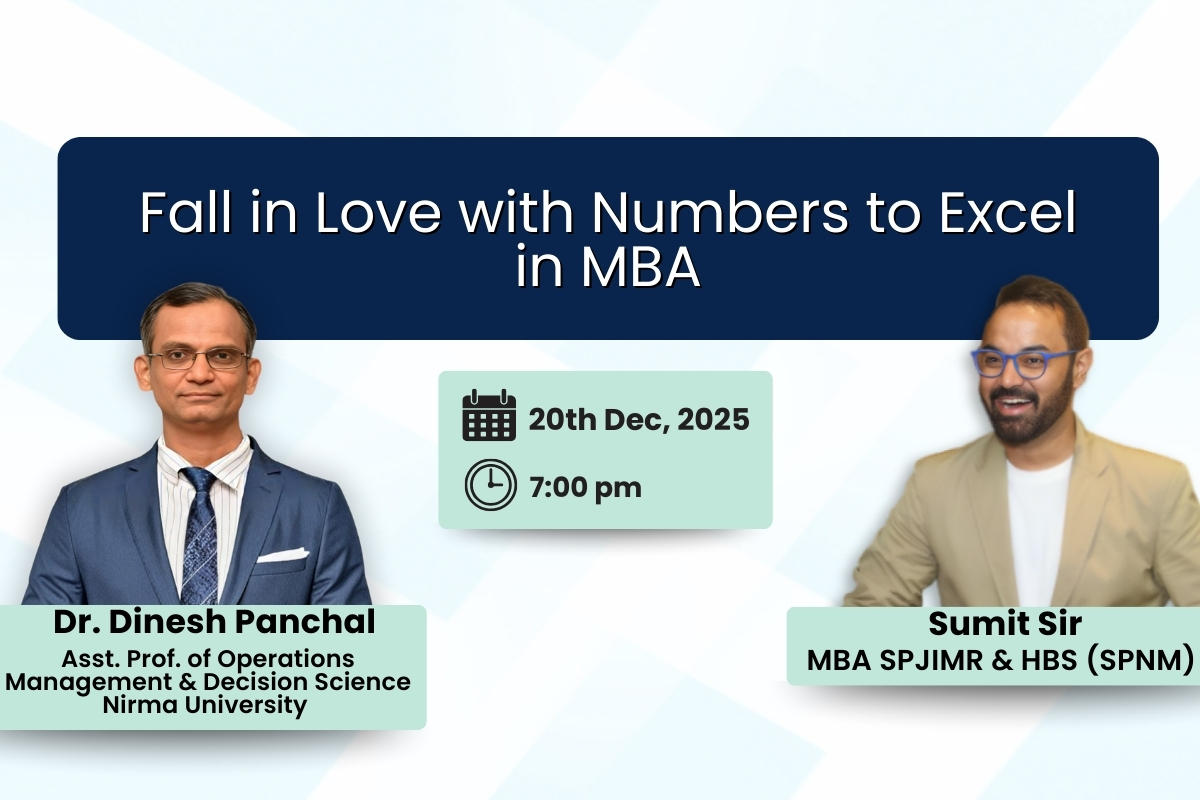 Fall in Love with Numbers to Excel in MBA