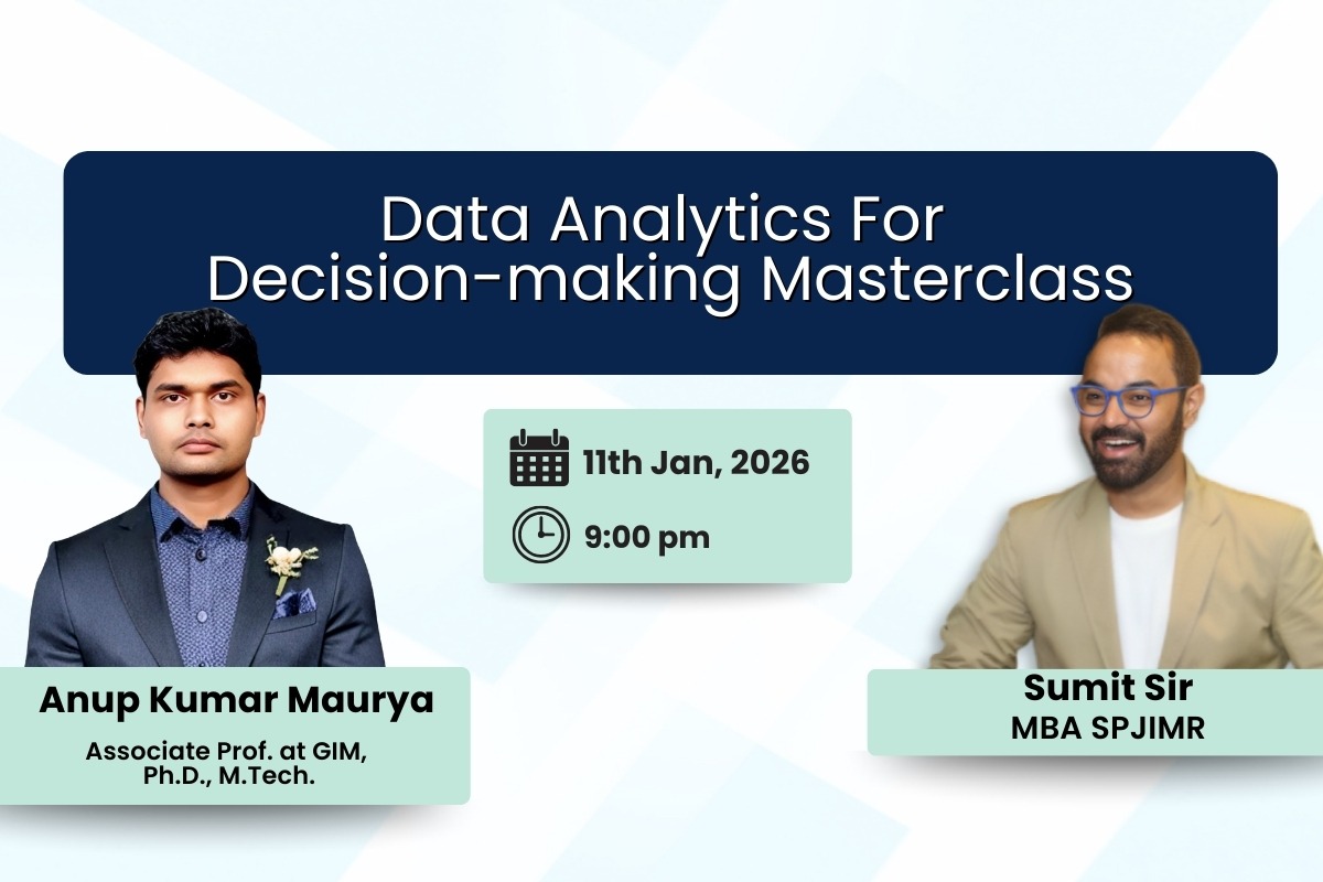 Data Analytics For Decision-making