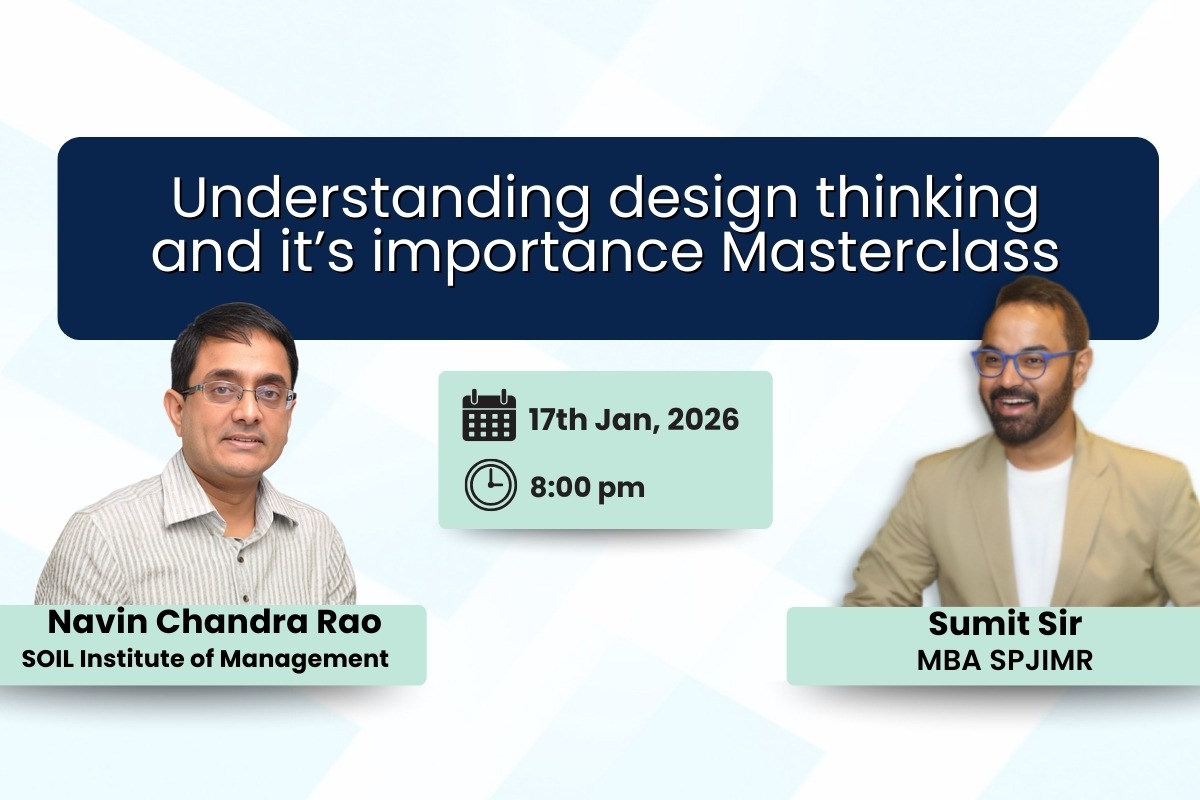 Understanding design thinking and it’s importance Masterclass
