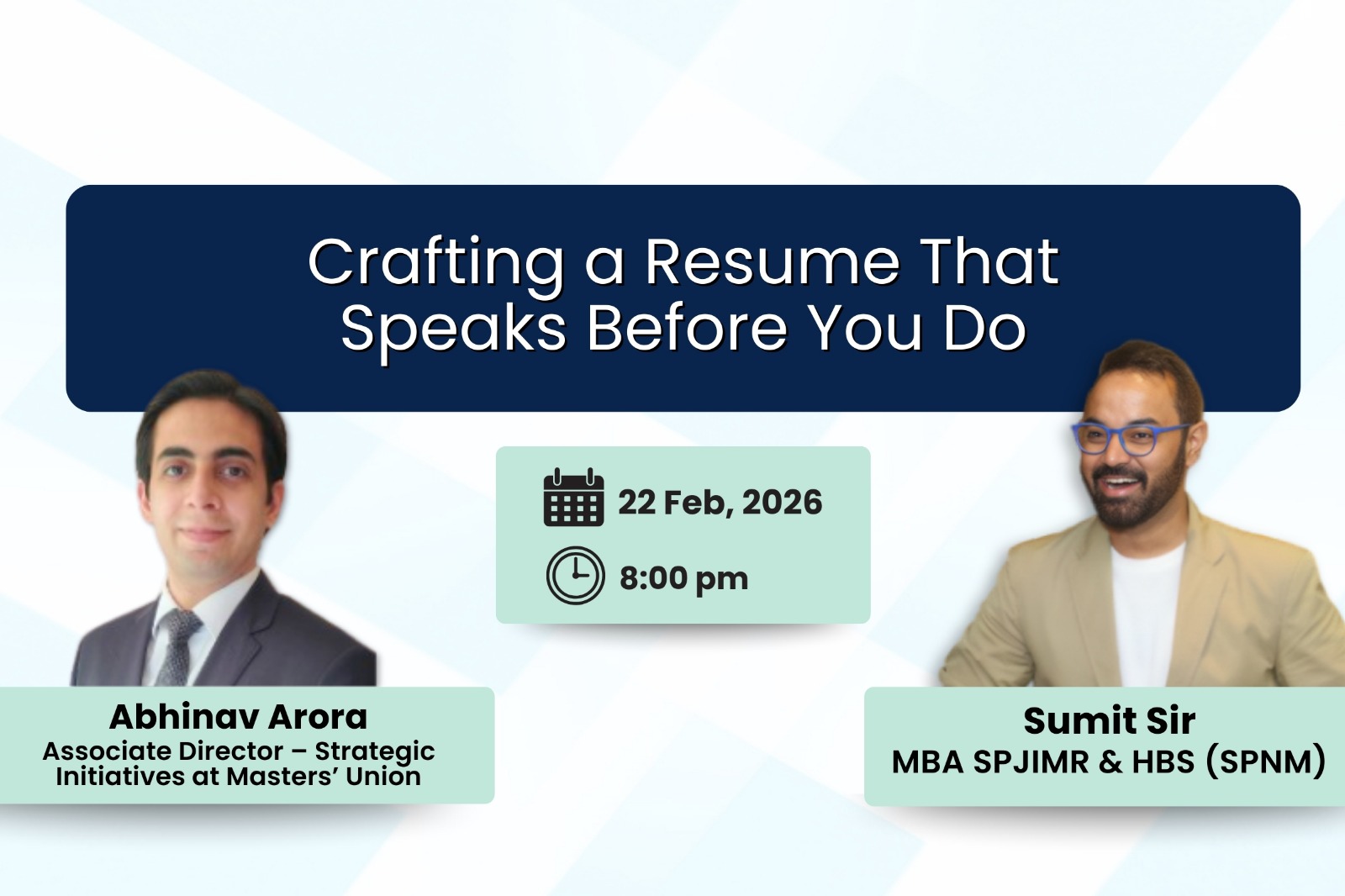 Crafting a Resume That Speaks Before You Do