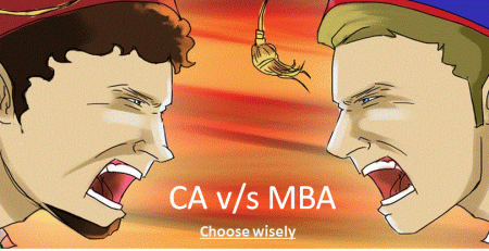 MBA v/s CA