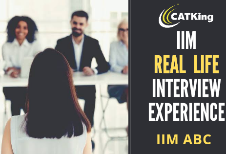 CATKING cover page iim experience