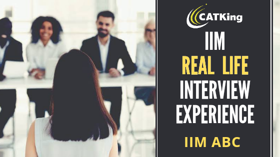 CATKING cover page iim experience