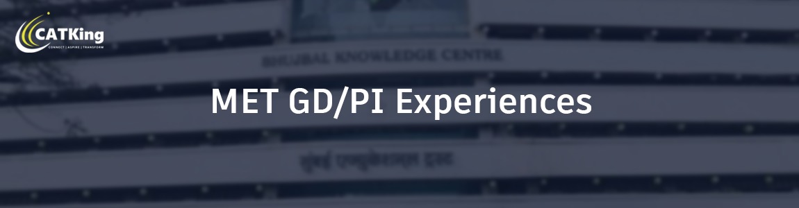 MET GD/PI Experiences