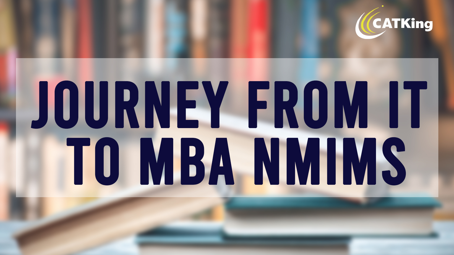 journey from IT to MBA NMIMS