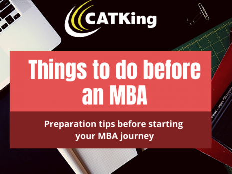 catking things to do before an mba