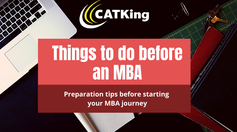 catking things to do before an mba