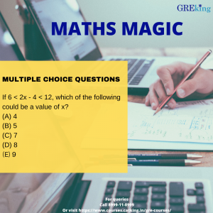 Quantitative Reasoning - GRE Mathematics Section