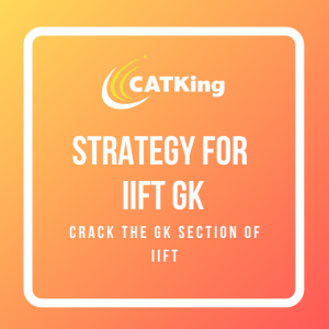 catking cover page strategy for iift gk