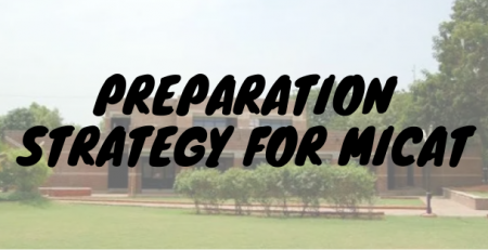 Preparation Strategy for MICAT