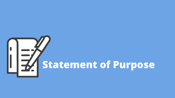 Tips about writing statement of purpose
