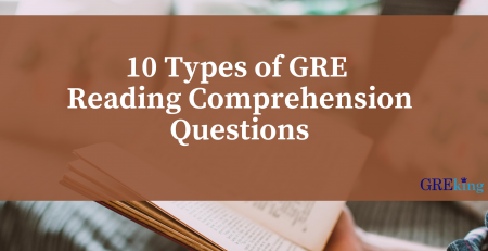 10 types of GRE RC questions