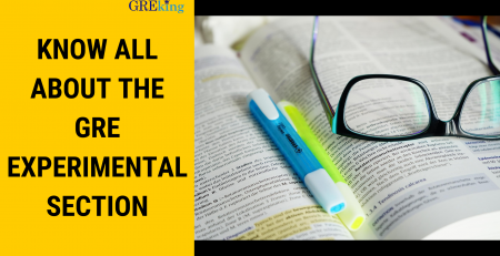 Know All About the GRE Experimental Section
