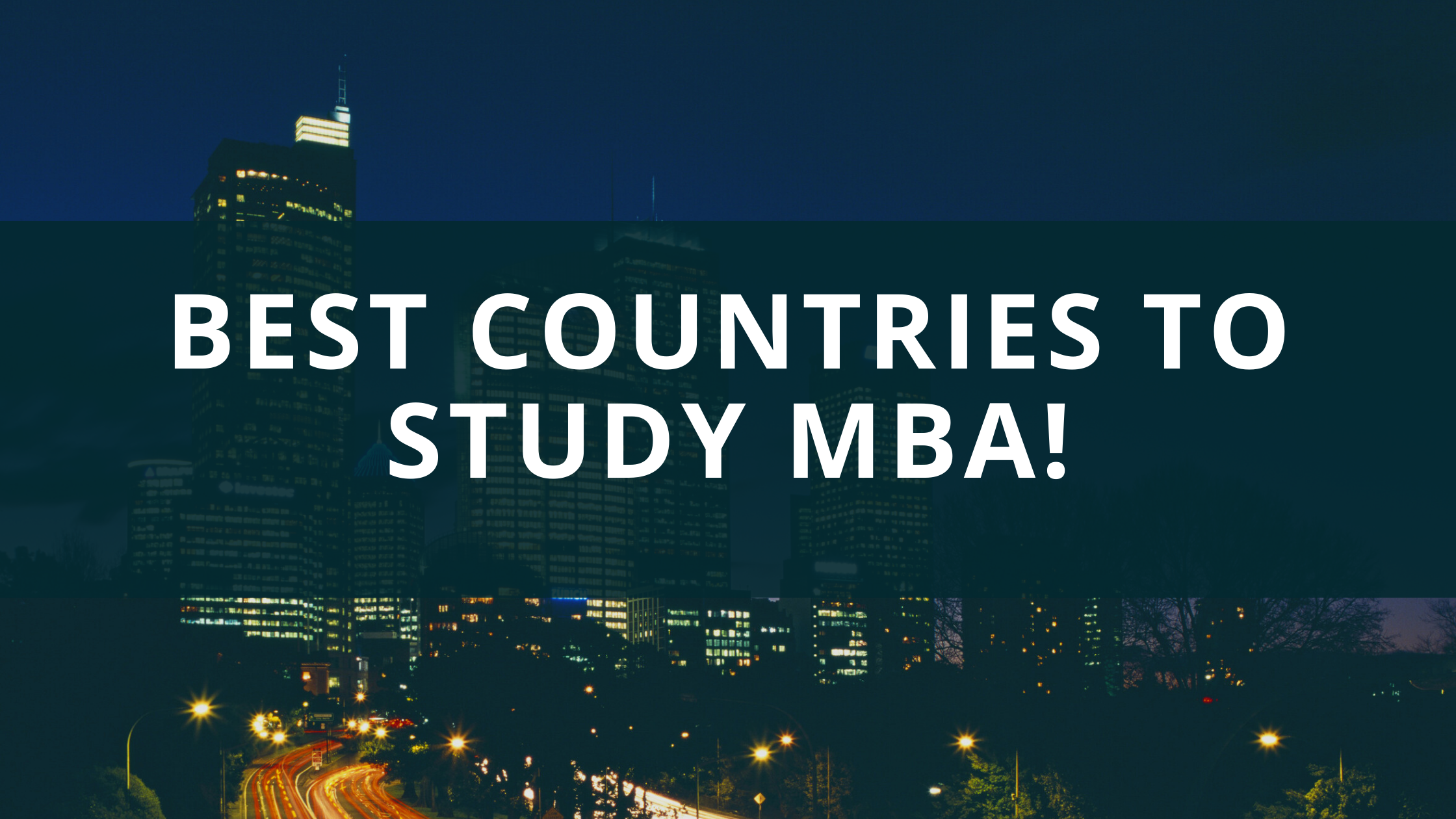 Best Countries To Study MBA - CATKing Educare - MBA